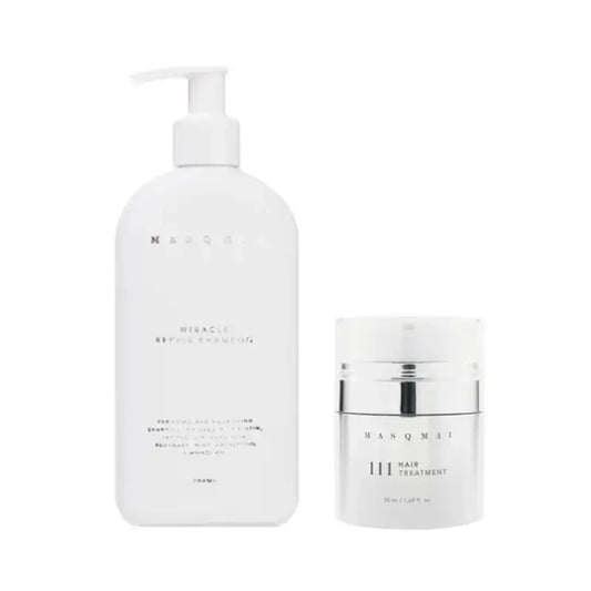 Champô Masqmai Miracle Repair, 200 ml + Tratamento Capilar Masqmai 111, 50 ml