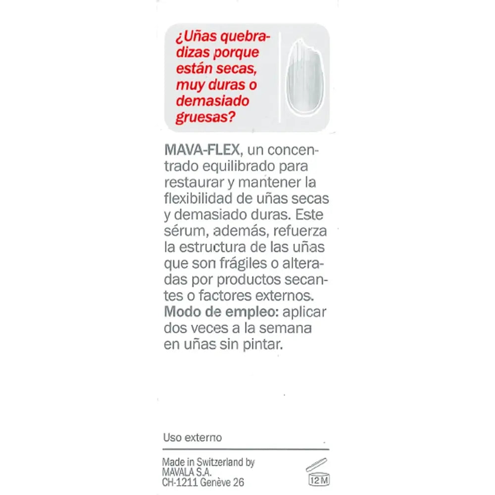 Soro Mavala Mava-Flex para unhas secas e duras