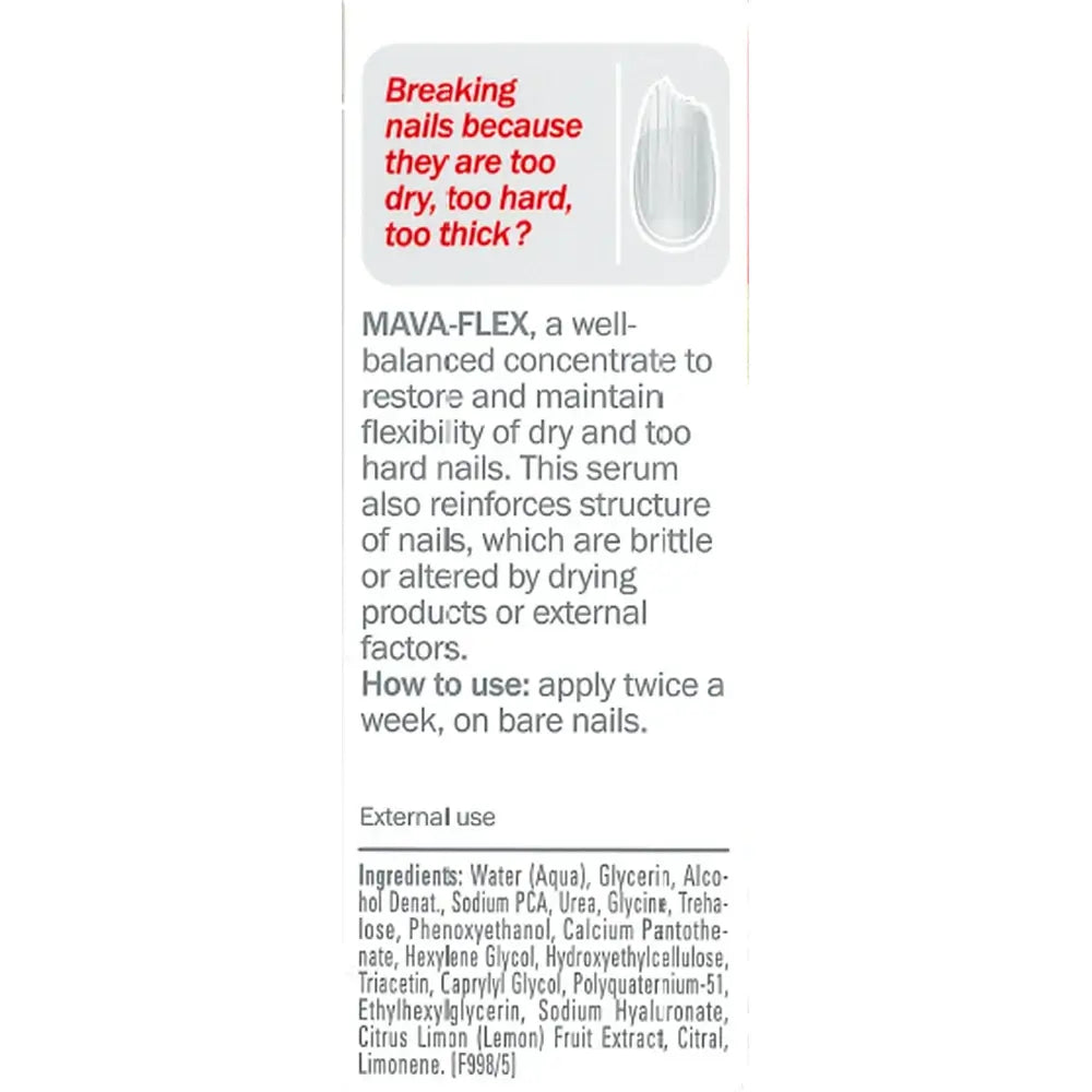 Soro Mavala Mava-Flex para unhas secas e duras