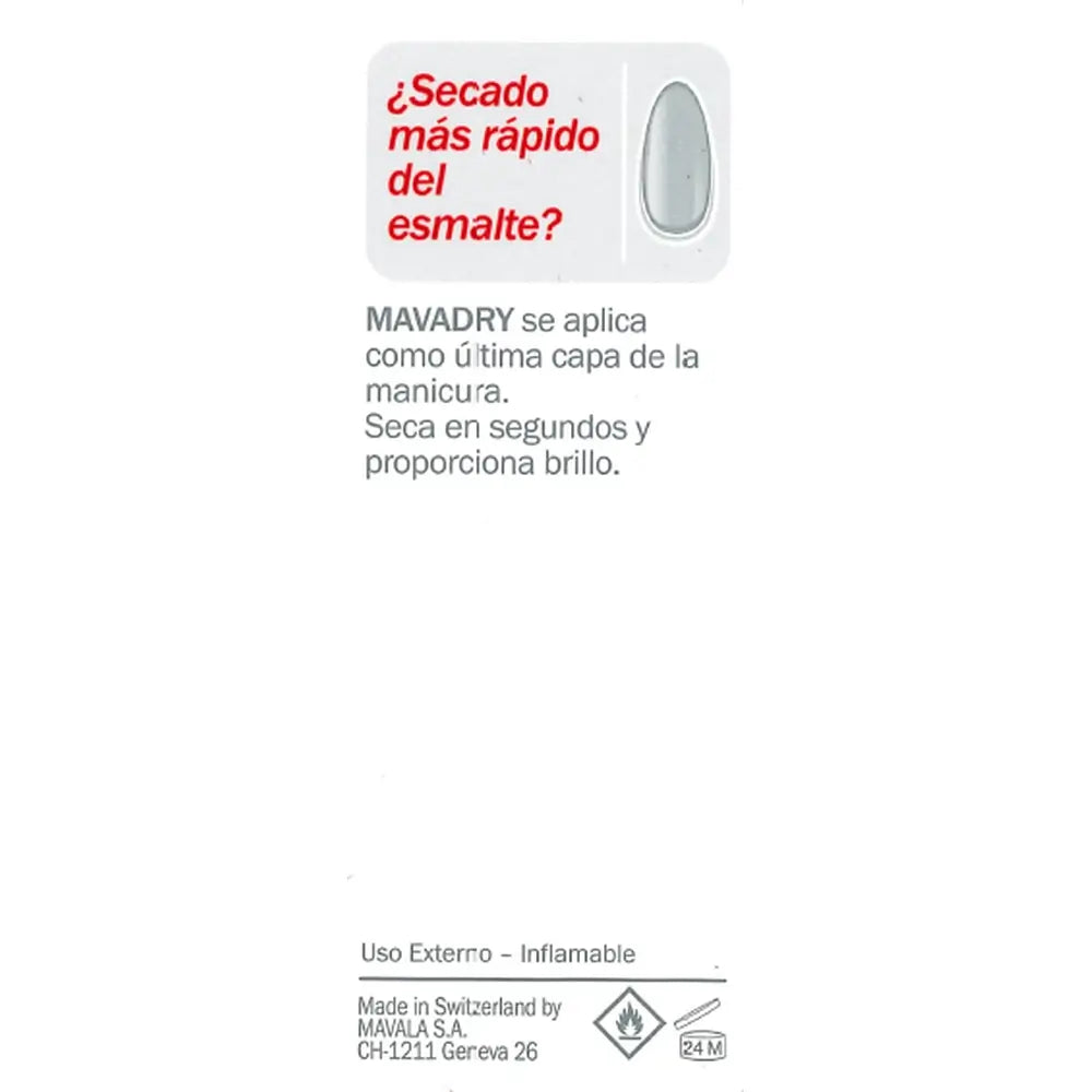Mavala Mavadry Secador de Unhas 10 ml