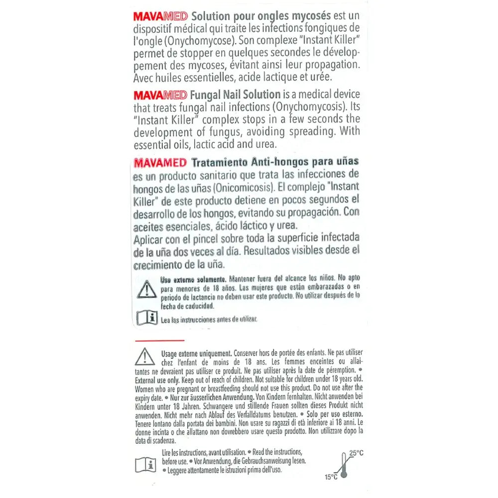 Mavala Mavamed Tratamento de unhas Anti-Fungal 5ml