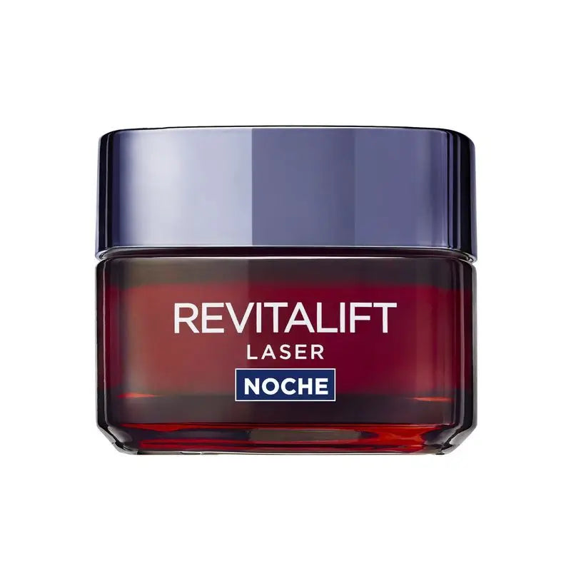 L'Oréal Paris Revitalift Laser Creme de Noite Anti-Envelhecimento Tripla Ação, Anti-Rugas e Multi-Correção, 50 ml