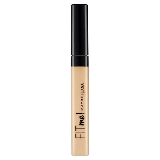 Maybelline New York Fit Me Dark Circles and Blemish Concealer sombra 10 Light Natural Finish Pele clara, 6.8ML