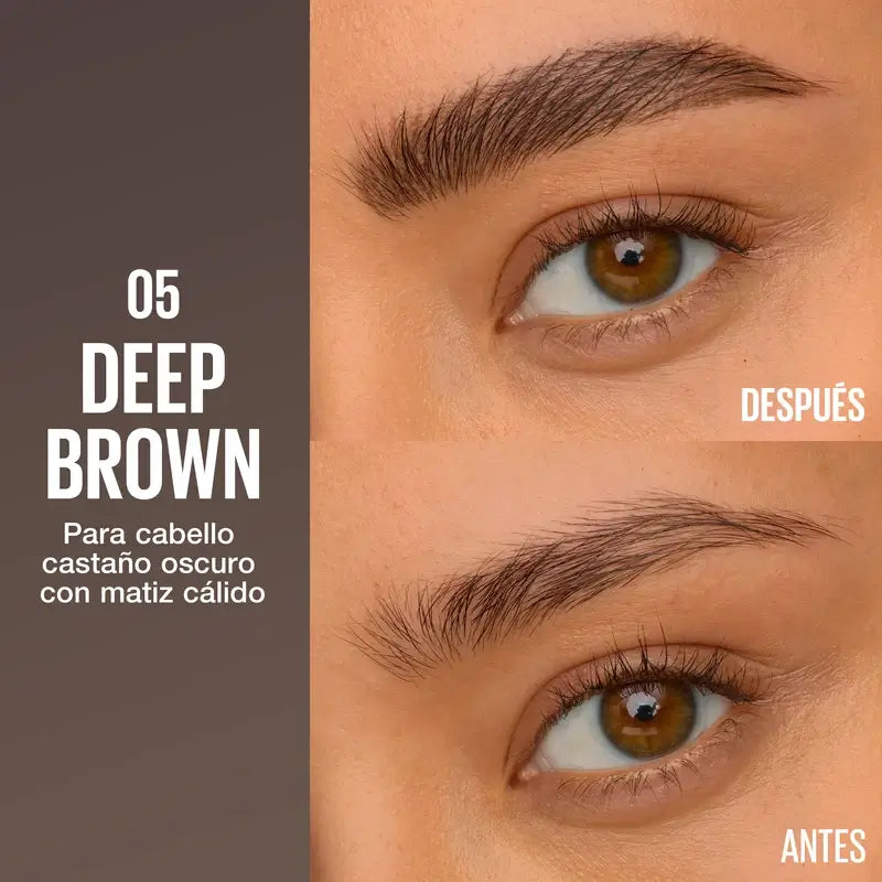 Lápis para Sobrancelhas Maybelline New York Brow Insert Brow Pencil Deep Brown, 1,25 ml