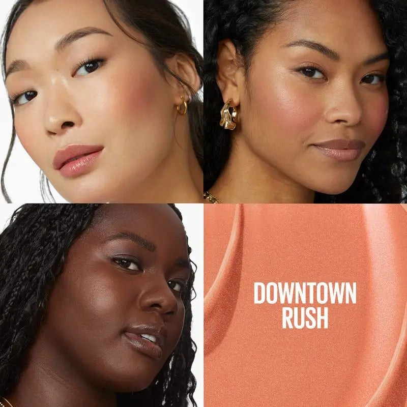 Maybelline New York Sunkisser Bronzing Blusher, Cor e Brilho, Fórmula Modulável, Sombra 01 Downtown Rush