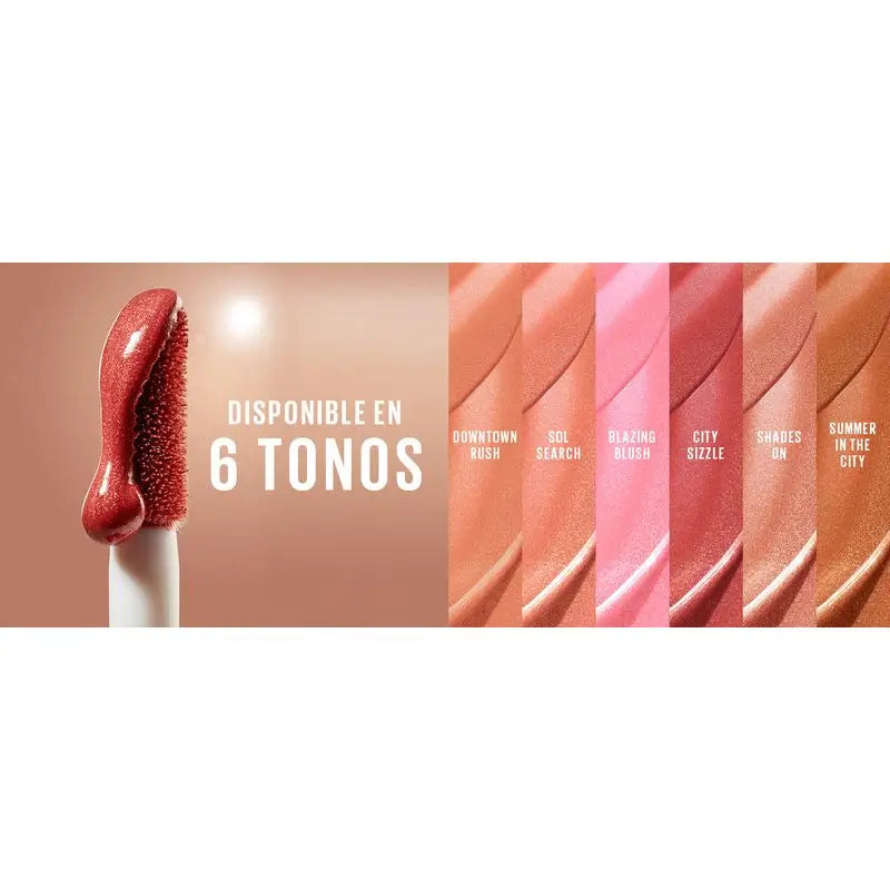 Maybelline New York Sunkisser Bronzing Blusher, Cor e Brilho, Fórmula Modulável, Sombra 01 Downtown Rush