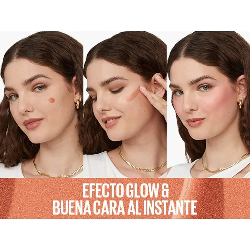 Maybelline New York Sunkisser Bronzing Blusher Bom Efeito no Rosto Sombra 12 verão na Cidade