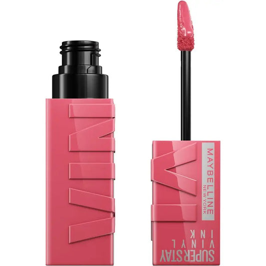 Maybelline New York Superstay Vinyl Ink Batom de efeito vinil de longa duração até 16H, Sombra 145 ROGUE