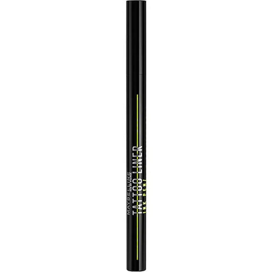 Maybelline New York Tattoo Liner Ink Pen, Eyeliner em formato de caneta, à prova de água, fórmula de tatuagem até 24 horas, preto