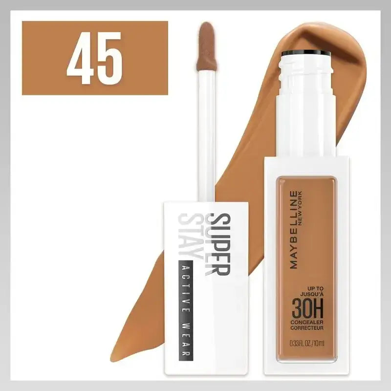 Maybelline New York Superstay Active Wear Concealer, Tom 45 Tan