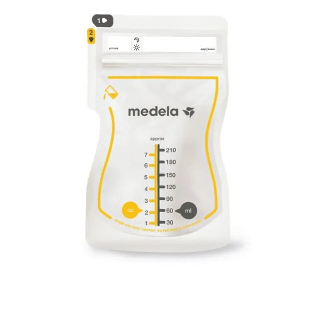 Sacos para leite materno Medela Easy Pour, 25 unidades.