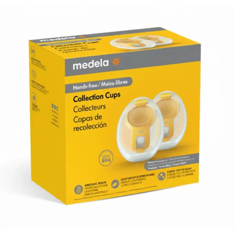 Conjunto de copos mãos-livres Medela Duo, 2 peças