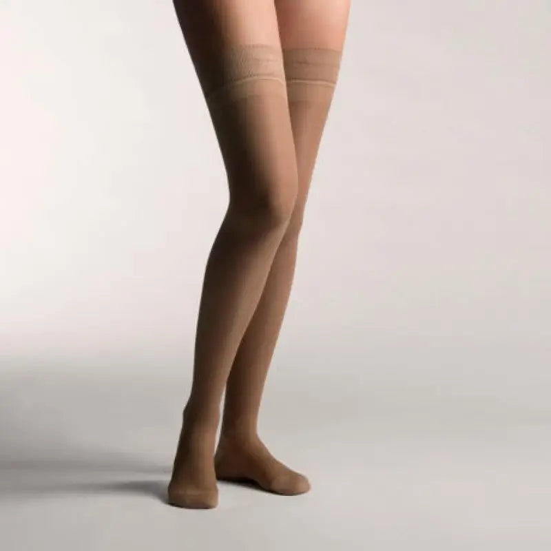 Farmalastic Long Pantyhose Compressão Normal Compressão Camel, Tamanho grande