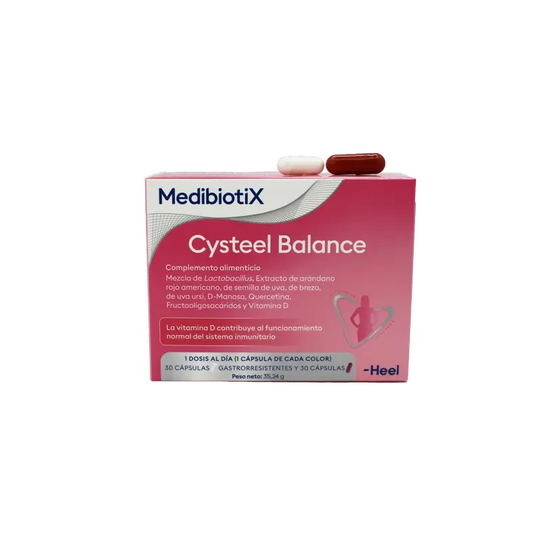 Medibiotix Cysteel Balance Suplemento Alimentar 30 e 30 Cápsulas
