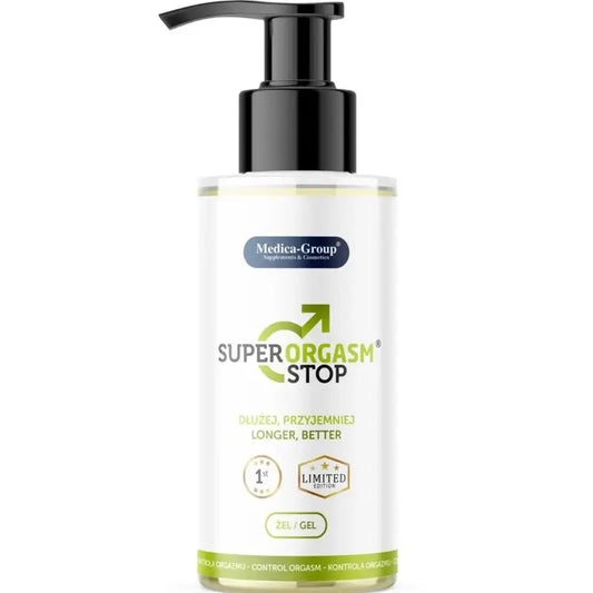 Medica Group Super Orgasm Stop Gel Íntimo Para Homens, 150 ml