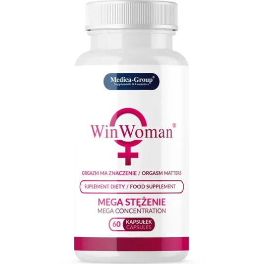 Medica Group Winwoman Natural Capsules To Enhance Women's Vitality And Intimate Well-being , 60 cápsulas