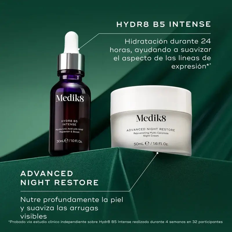 Medik8 Firm Favourites Advanced Night Restore 50 Ml + Hydr8 B5 Intense 30Ml