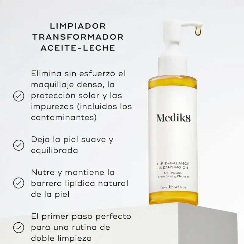 Medik8 Óleo de Limpeza Equilíbrio Lipídico , 140 ml