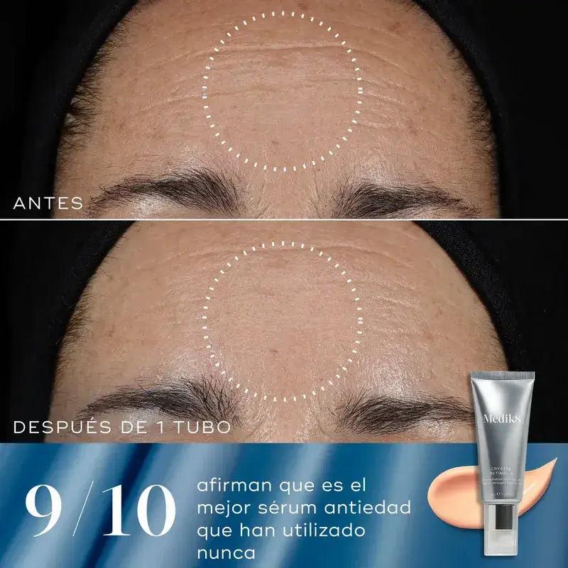 Medik8 Rejuvenescimento Repor a luminosidade diária Vit C 50Ml + Crystal Retinal 3 30Ml + Liquid Peptides Deluxe