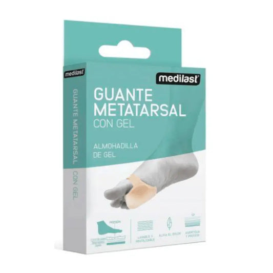 Luva Metatarsal Medilast com Gel T. L