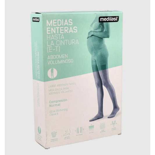 Perna de Maternidade Medilast Prematura Perna de Calcinha Cansada Tamanho Extra Grande Bege