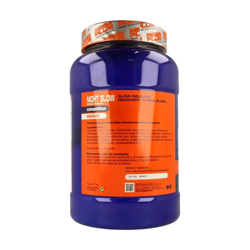 Mega Plus Night Slow Protein Competition Sabor Chocolate 1Kg