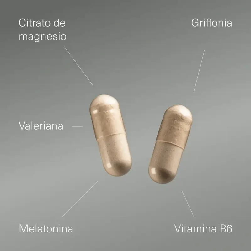 Aldous Labs Melatonina com 5HTP, Magnésio, Valeriana e Vitamina B6