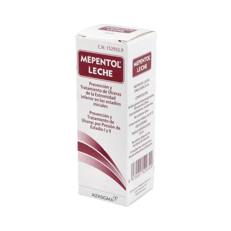 Mepentol Emulsão Láctea, 2 x 20 ml