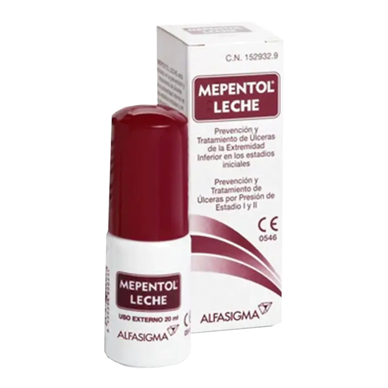 Mepentol Emulsão Láctea, 2 x 20 ml