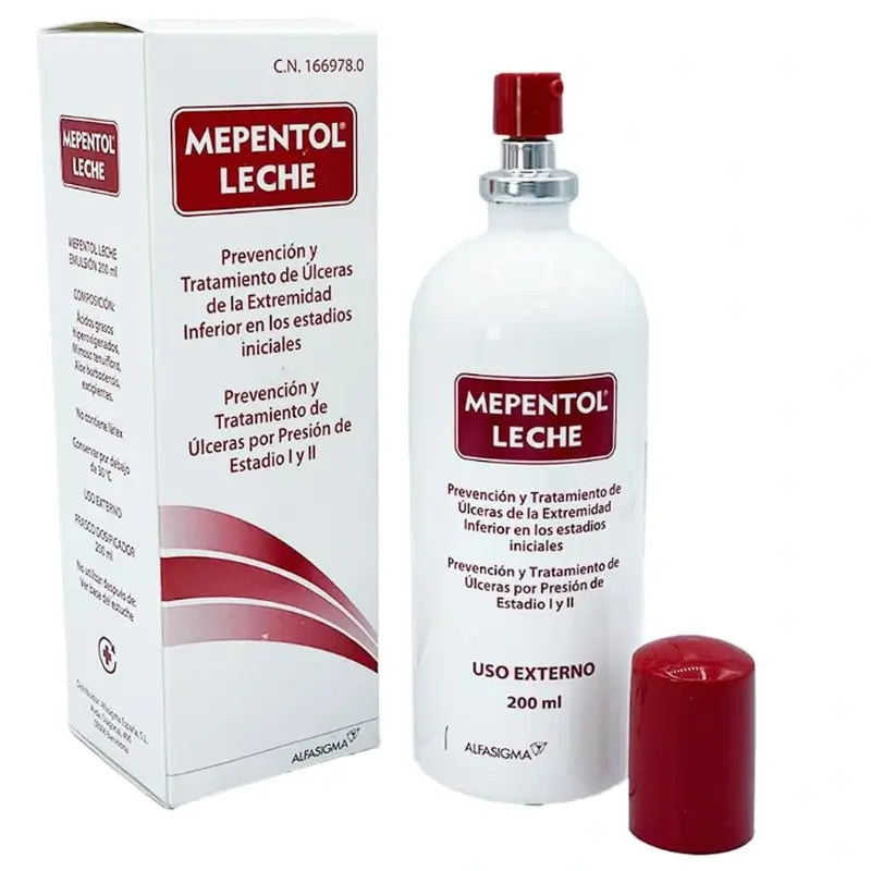 Mepentol Emulsão Láctea, 2 x 200 ml