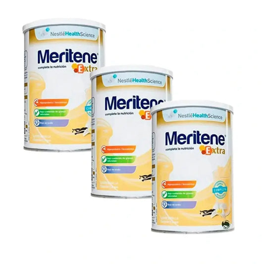 Meritene Extra Baunilha, 3X450 Gr