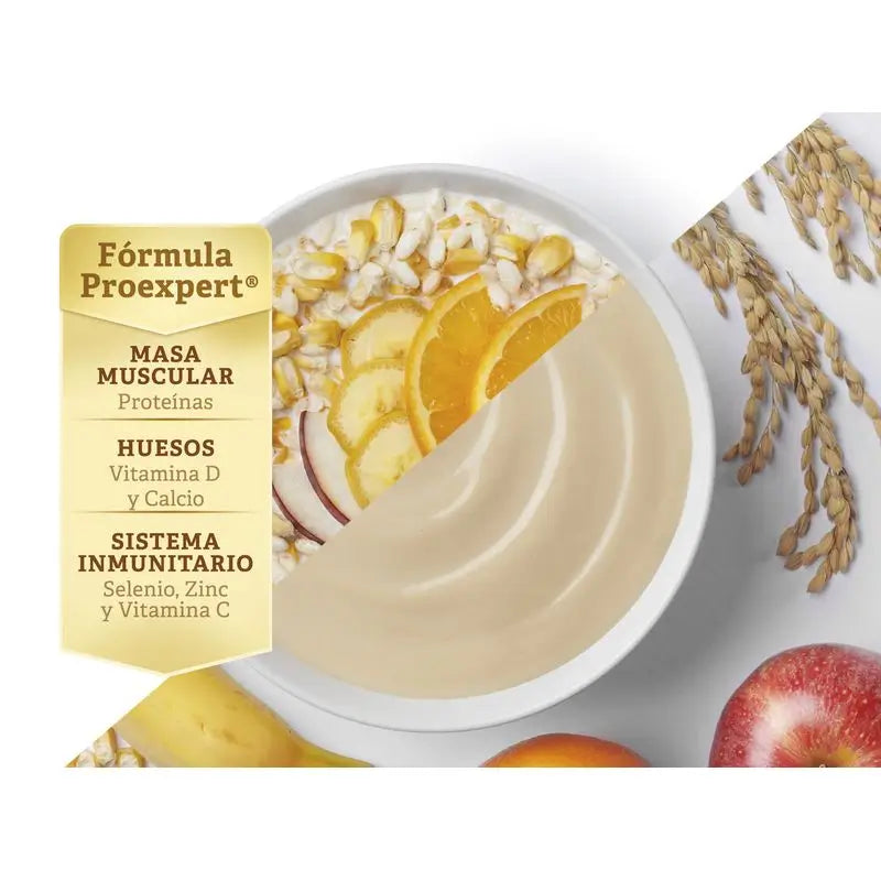 Meritene Cereal Instant Cream Multifruit, 2 x 300 gramas