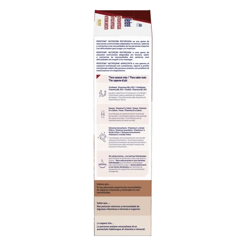 Meritene Nutrição Reforçada Cereais Instantâneos - Cacau , 1 saqueta de 520 gramas