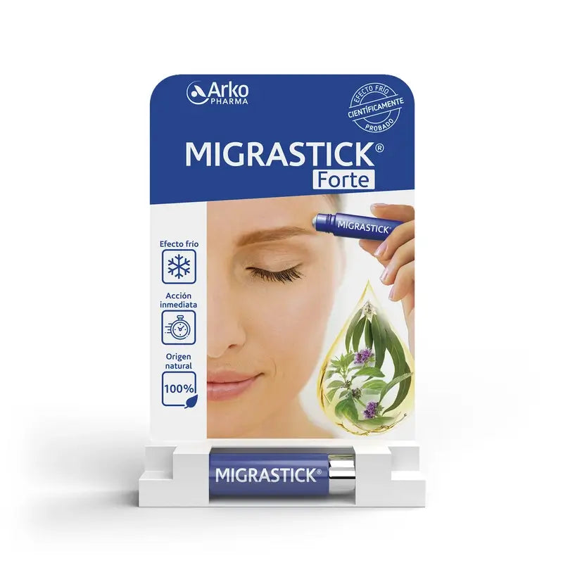 Migrastick Forte Roll-On Dor de cabeça 3ml Arkopharma