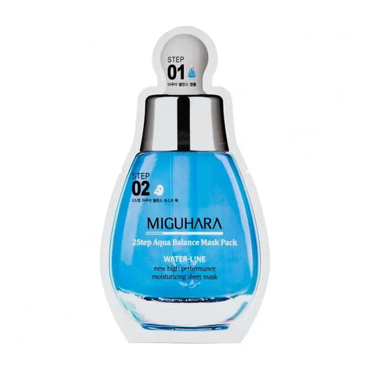 Miguhara 2 Step Aqua Balance Mask Pack , 1,7ml + 25ml