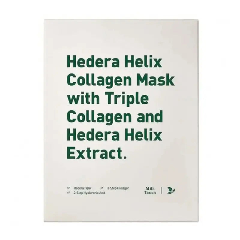 Milk Touch 5 Unidades Caixa Hedera Helix Collagen Mask , 5 pcs.