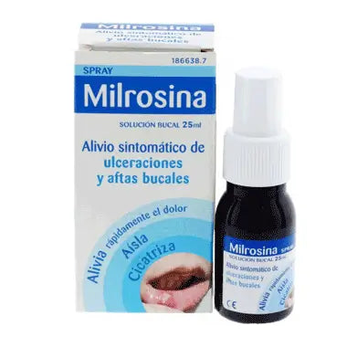 MILROSINE Spray solução oral 25 ml