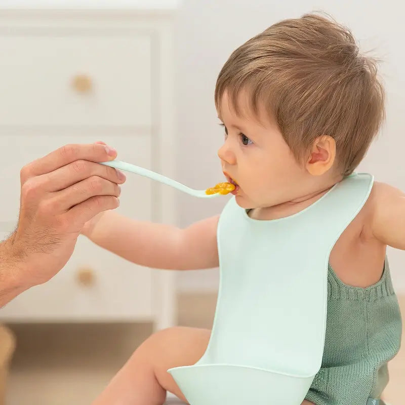 Babete de bebé Miniland Verde