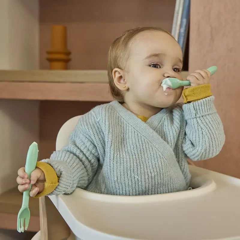 Talheres flexíveis Miniland Ocean para crianças