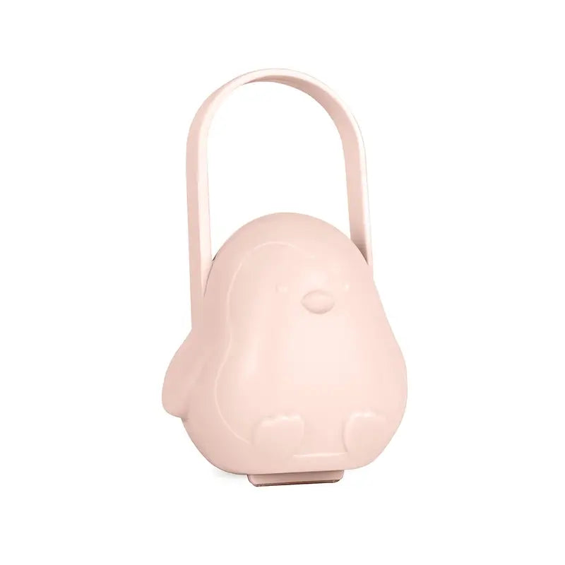 Porta-chupetas Miniland com pega de rebuçado de pinguim