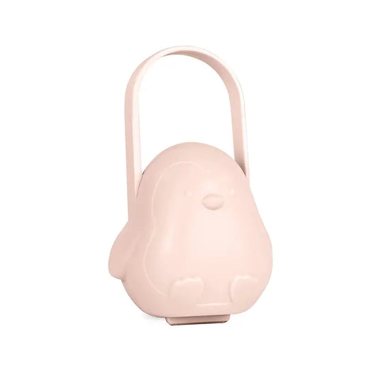 Porta-chupetas Miniland com pega de rebuçado de pinguim