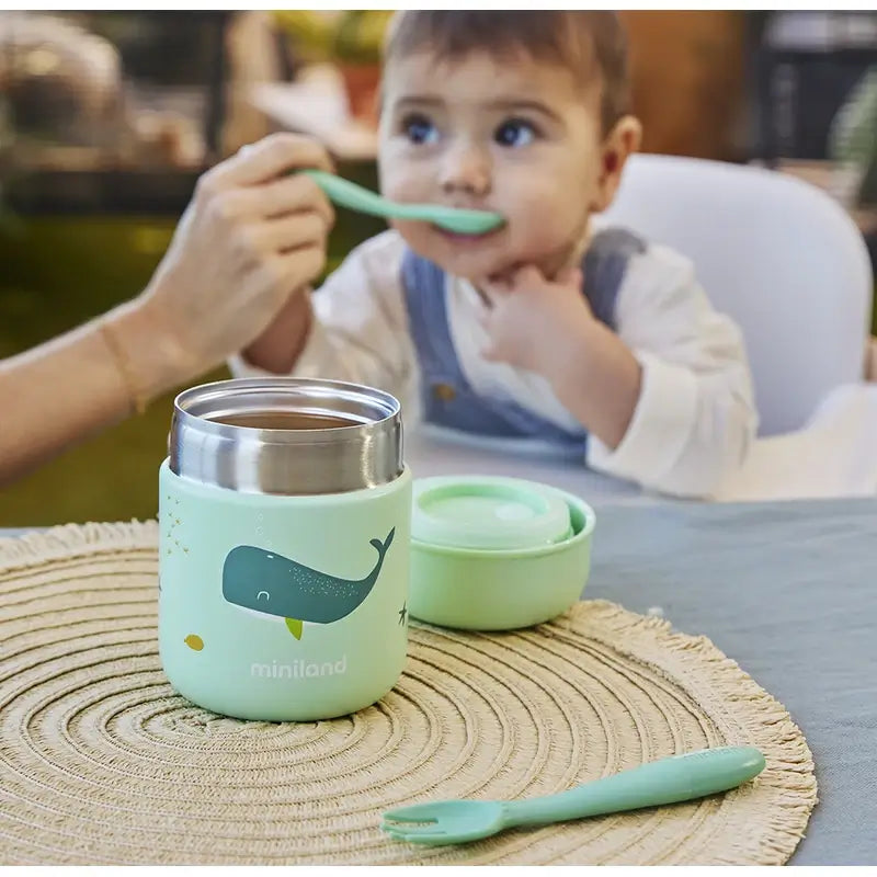 Garrafa térmica Miniland Solids 280 ml Whaley