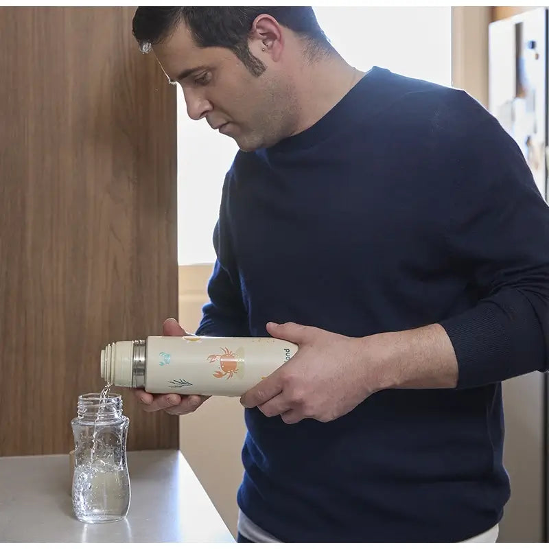 Garrafa térmica Miniland Liquid 500ml Crabsy