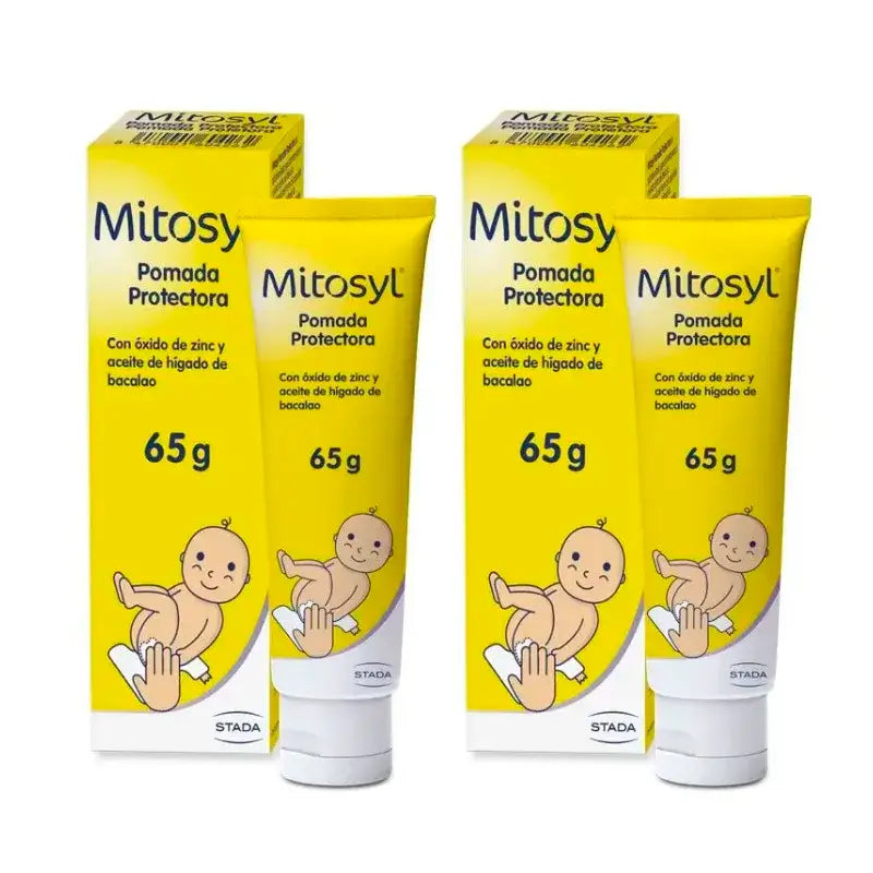 Mitosyl Pomada protetora, embalagem 2 x 65 gr