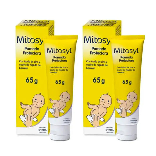 Mitosyl Pomada protetora, embalagem 2 x 65 gr