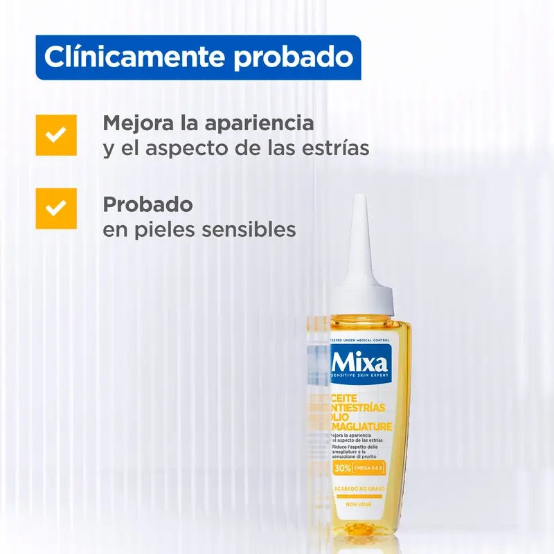 Mixa Óleo Anti-Estrias, 100 ml