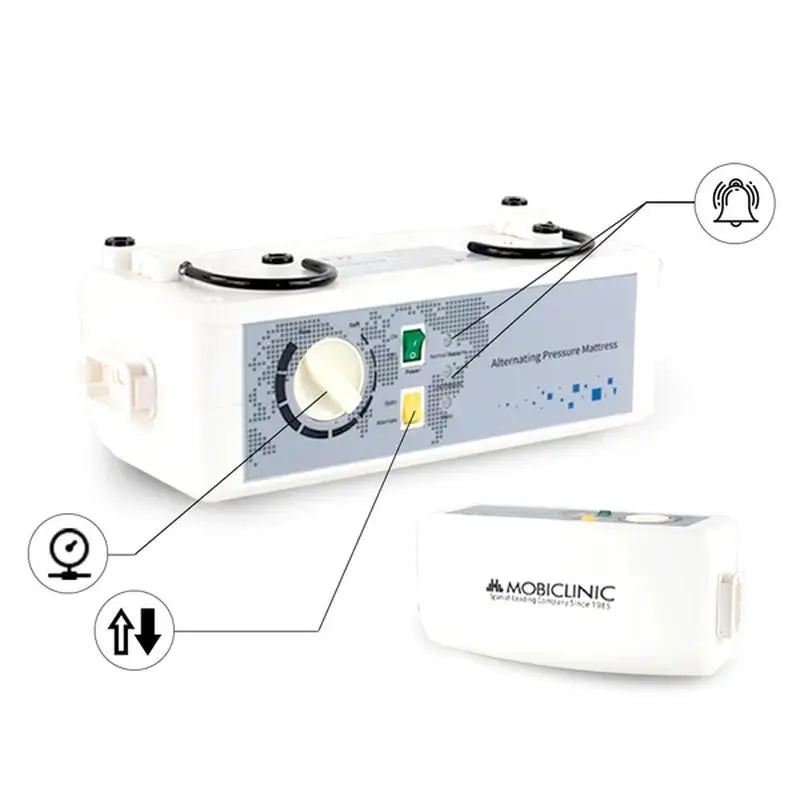 Mobiclinic Mobi3 Antiescaras Colchão de ar com compressor, 17 células. 200x105x12,8cm