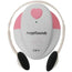 Mobiclinic Detetor Fetal - Capacidade de som - Seguro - Inclui cabo de áudio - Portátil - Individual - Rosa - Angelsounds