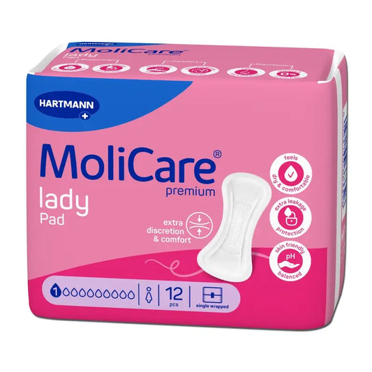 MoliCare Premium Lady 1 gota, 12 unidades