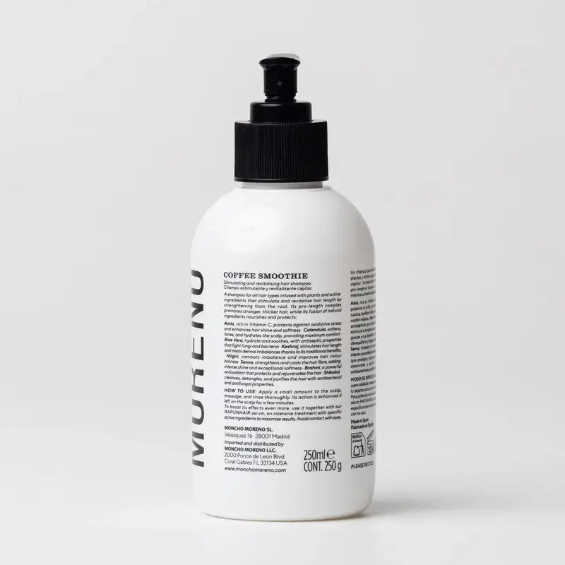 Champô de Crescimento Moncho Moreno Coffe Smoothie , 250 ml